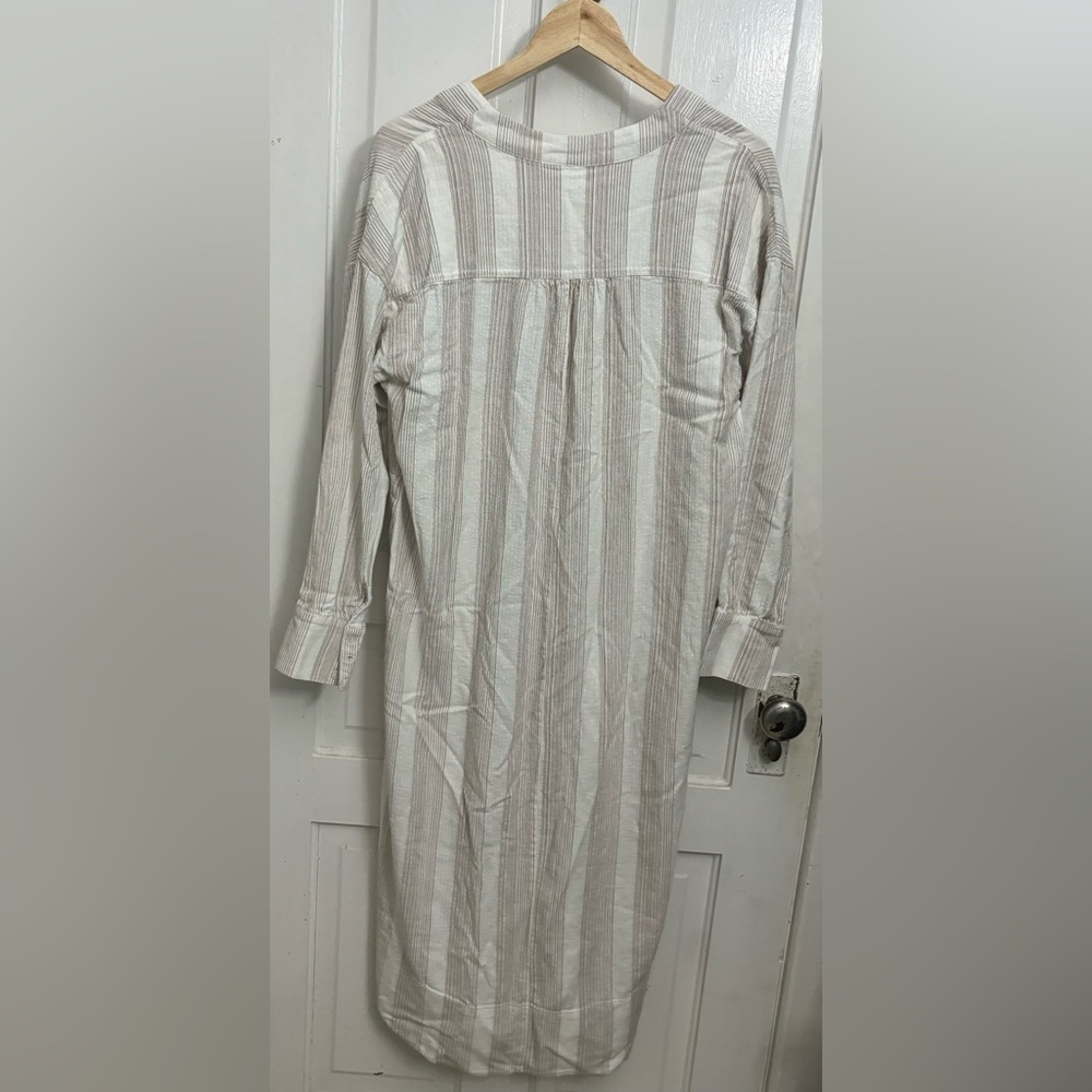 Free People Yumi Long Sleeve V-Neck Dress Midi Dress Size Small - Picture 7 of 11